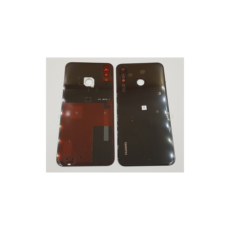 Capac Spate Sticla Huawei P20 Lite negru cu geam camera