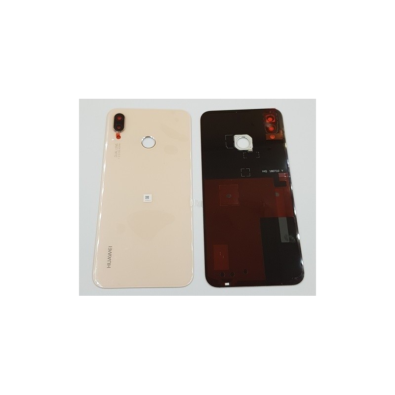 Capac Huawei P20 Lite roz cu geam camera