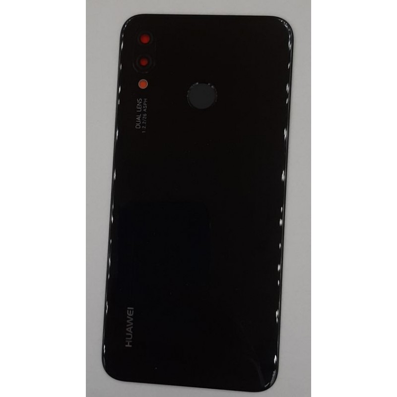 Capac baterie Huawei P20 lite negru original cu senzor amprenta si geam camera