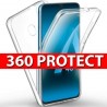 Husa 360 de grade fata spate Samsung Galaxy A10 din silicon transparent