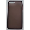 Husa iPhone 8 plus neagra din silicon mat