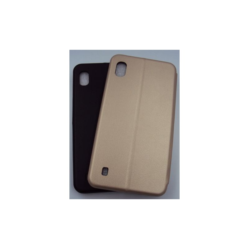 Husa flip Samsung Galaxy A10 neagra sau aurie