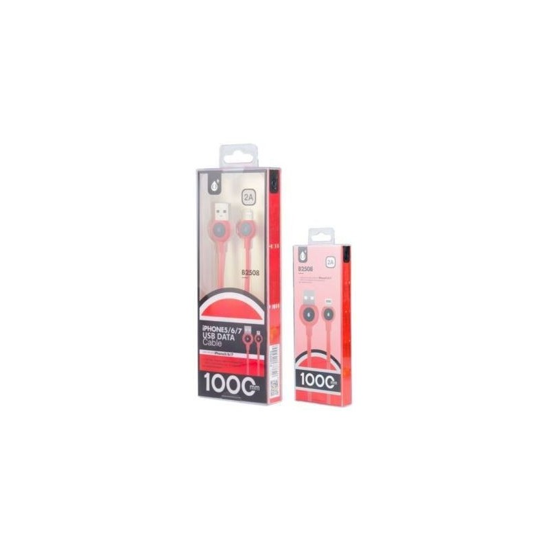 Cablu de date cu invelis textil pentru iPhone iPad 2000 mA