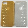 Husa Iphone 8 cu sclipici argintie sau aurie