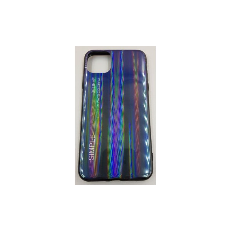 Husa Iphone 11 PRO MAX albastru multicolor