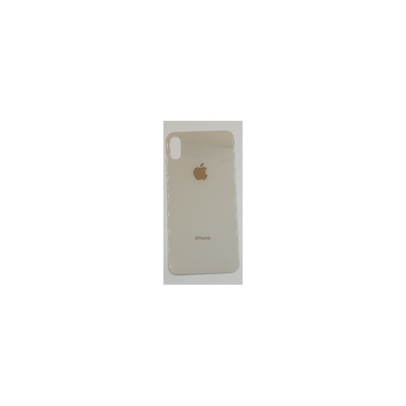 Capac Spate iPhone X gaura mica Alb