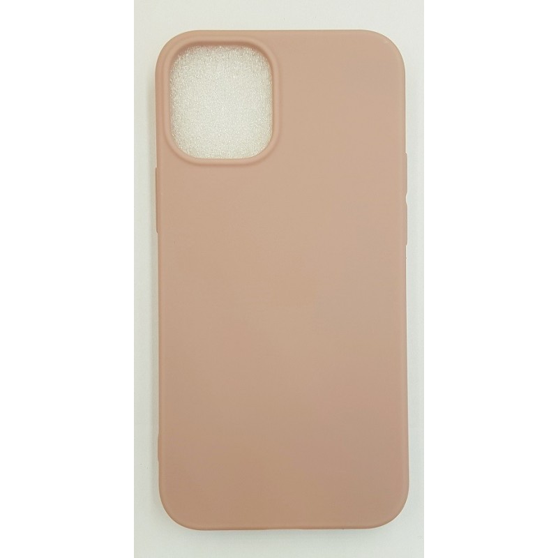 Husa Din Silicon Roz iPhone 12