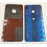 copy of Capac Spate Sticla Huawei P20 Lite Albastru cu geam camera