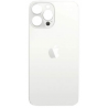 Capac iPhone 13 Pro Max Alb cu gaura mare
