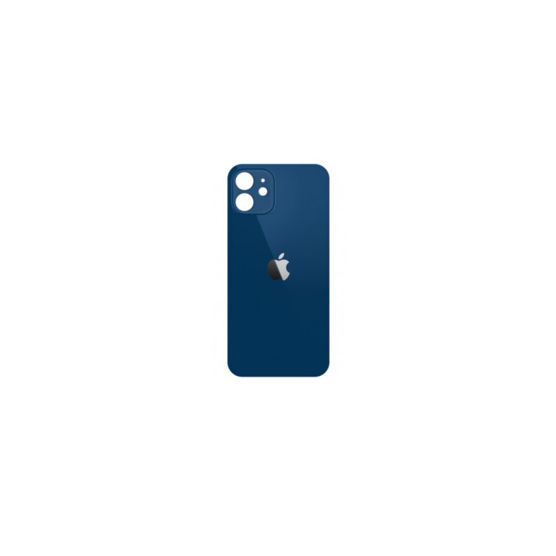 Capac Spate iPhone 12 Albastru,Garura Mare pentru Geam Camera