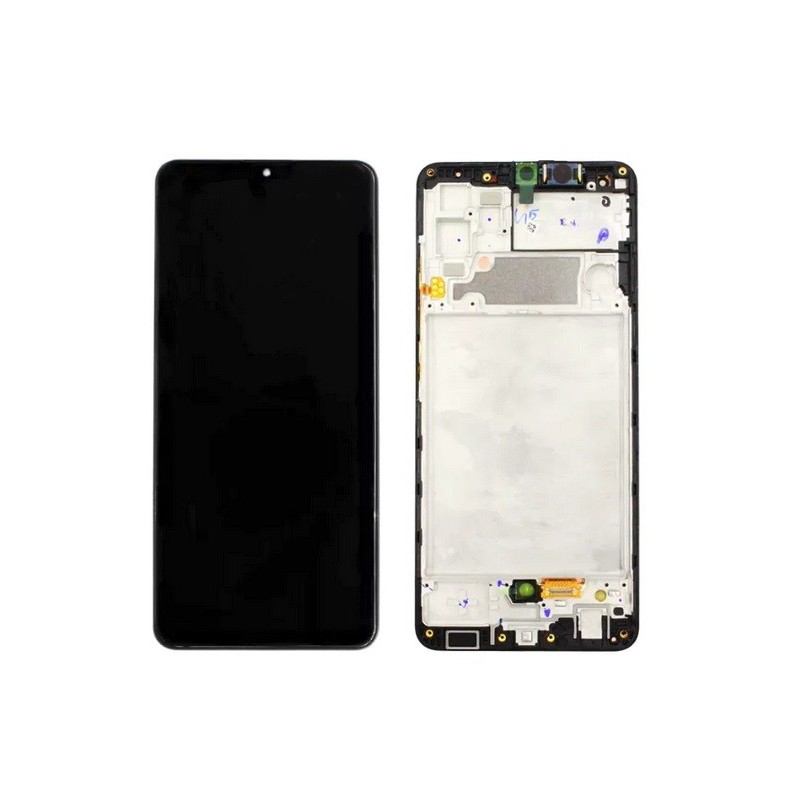 Display Samsung Galaxy A32 A325 negru original cu rama