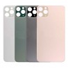 Capac iPhone 11 Pro alb cu gaura mare
