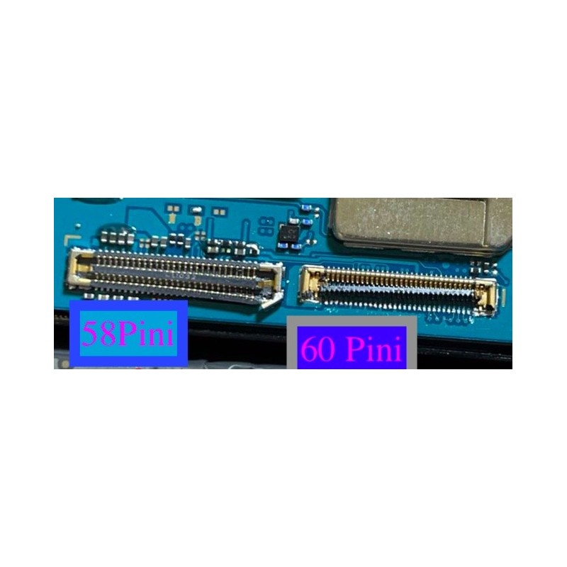 Conector FPC display Samsung 60pini S22, Ultra, Plus,