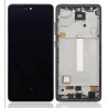 Display Samsung Galaxy A52, A52s 5G, A526, A528 negru oled cu rama BIG Glass