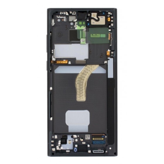 Display Samsung Galaxy S22 Ultra 5G S908 negru cu rama