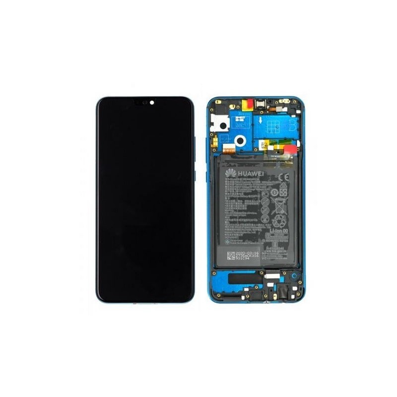 Display Honor 9X Lite 2020 albastru cu rama original