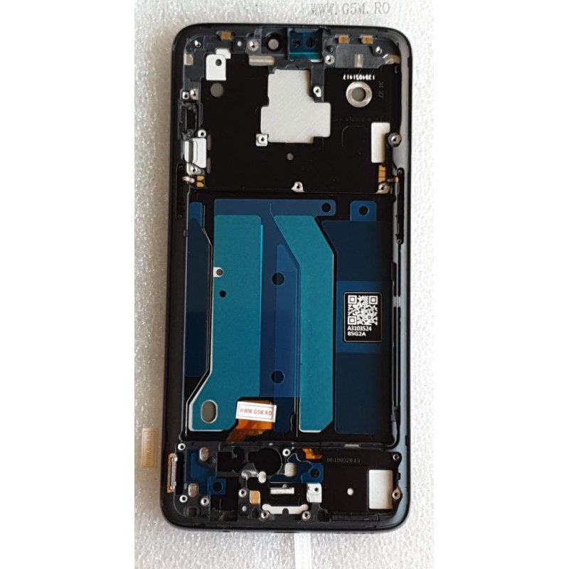 Display OnePlus 6 negru cu rama