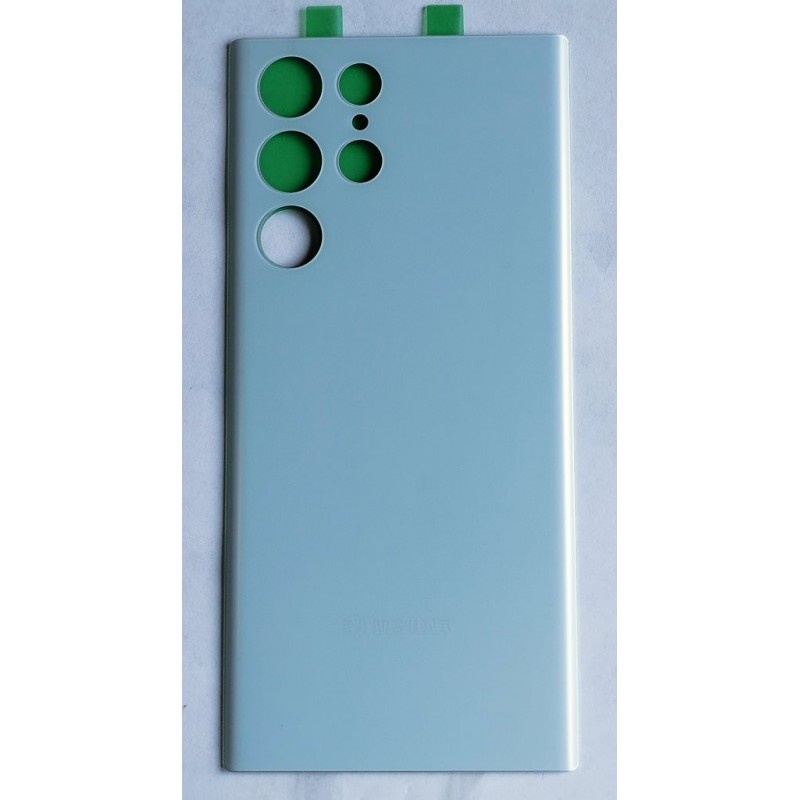 Capac Samsung Galaxy S22 Ultra 5G, S908 cu adeziv, alb