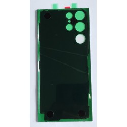 Capac Samsung Galaxy S22 Ultra 5G, S908B negru cu geam camera