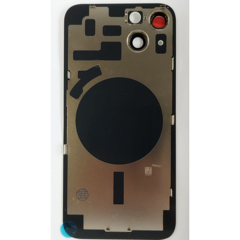 Capac iPhone 14 cu geam camera negru