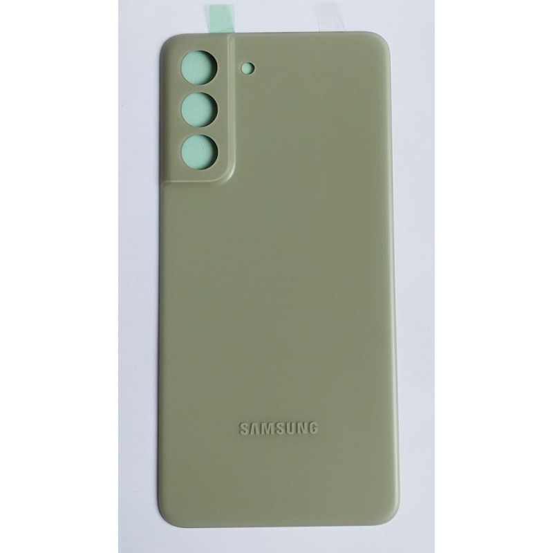 Capac Samsung Galaxy S21FE cu adeziv green