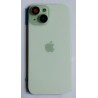 Capac iPhone 15 cu geam camera verde