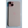Capac iPhone 15 Plus cu geam camera pink