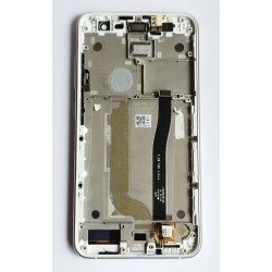 Display Asus Zenfone 3 ZE552KL cu rama original alb