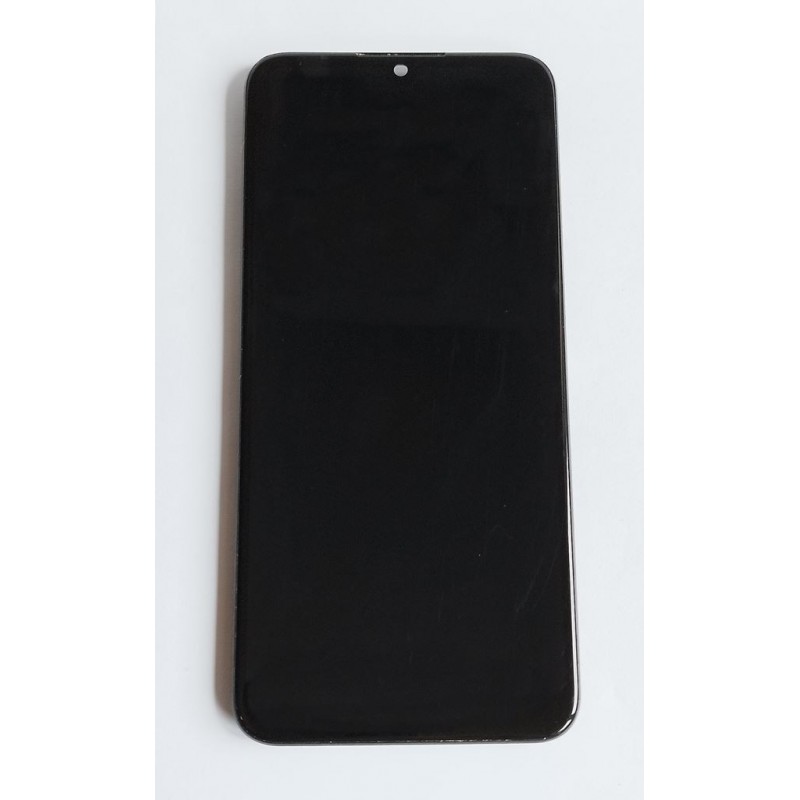 Didplsy Motorola Moto E6 Plus, XT2025-1, XT2025-2 cu rama original negru