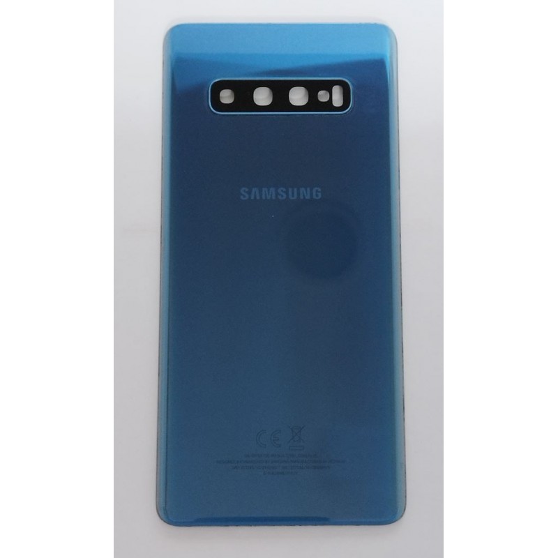Capac Samsung Galaxy S10 Plus, G975 original albastru swap