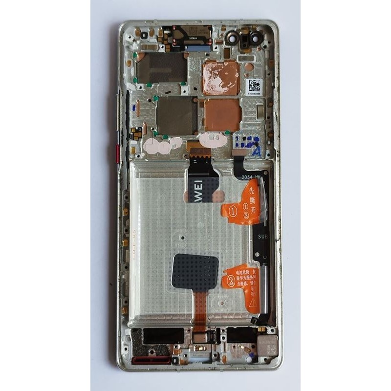 Display Huawei Mate 40 Pro original argintiu