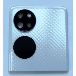 Capac Huawei P50 Pocket original swap fata argintiu
