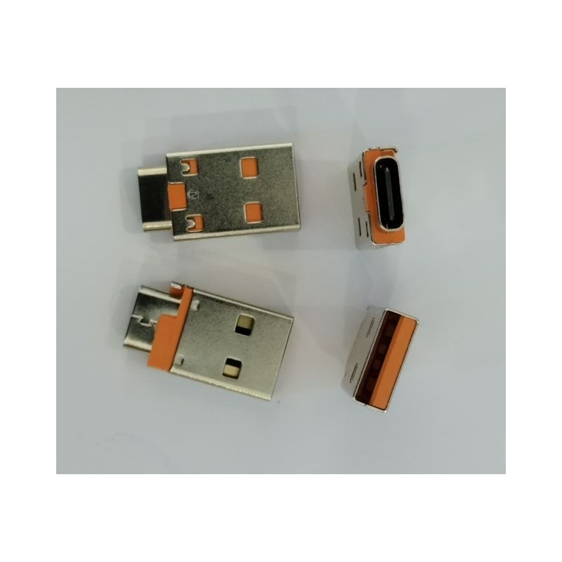 Adaptor USB A tata la USB tip C mama