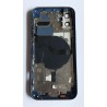 Capac cu rama iPhone 12 original swap albastru