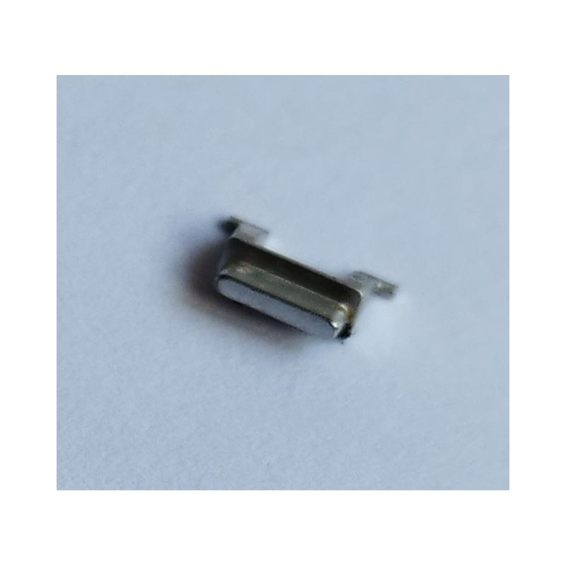 Buton silent iPhone 8 originala swap argintiu