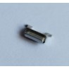 Buton silent iPhone 8 originala swap argintiu