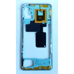 Rama mijloc Samsung Galaxy A71, A715 original swap Prism Crush Blue