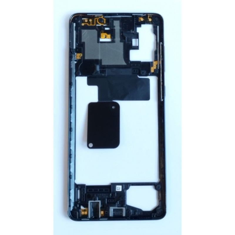Rama mijloc Samsung Galaxy A71, A715 original swap Prism Crush Black