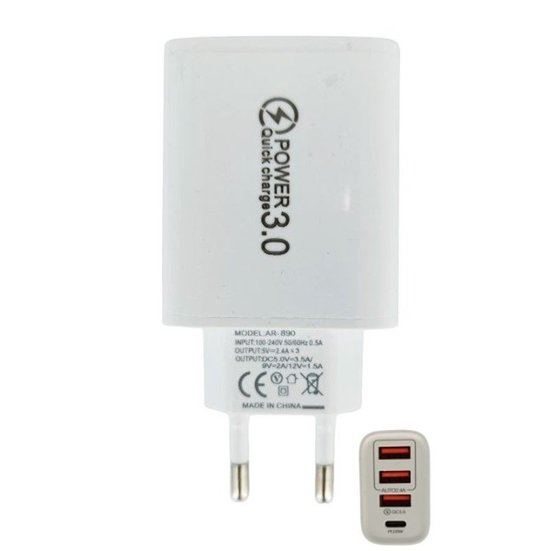 Incarcator,alimentator,Priza,universal,3 USB,mufa,conector,TipC,tip c,usbC,