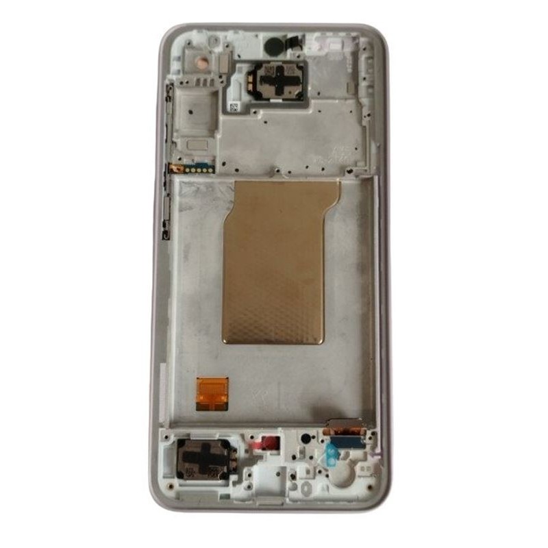 Display Samsung Galaxy A35, A356 original cu rama violet service pack