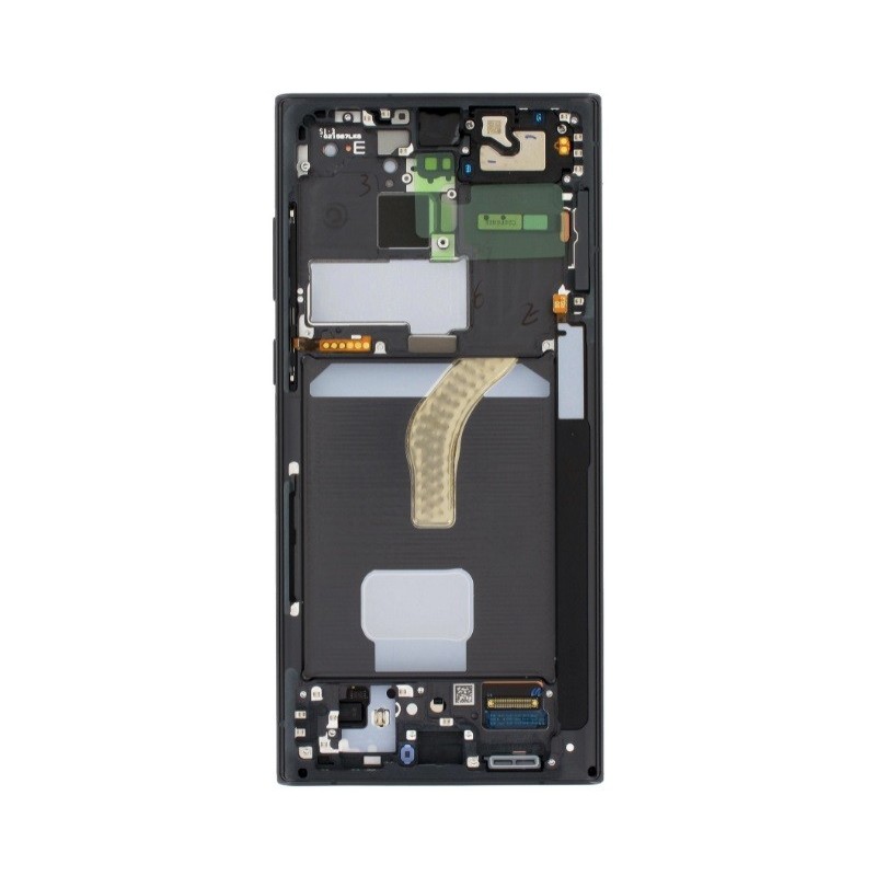 Display Samsung Galaxy S22 Ultra 5G S908 negru cu rama