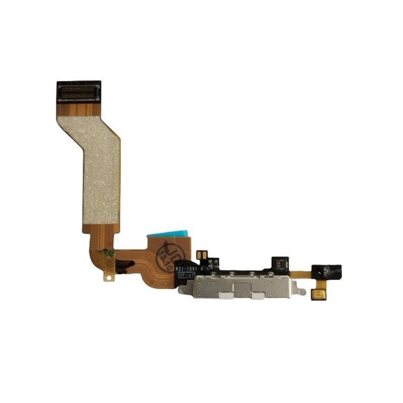Flex Mufa Incarcare Iphone 4s - Alb sau Negru original