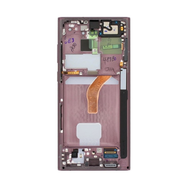 Display Samsung Galaxy S22 Ultra 5G S908 burgundy original service pack