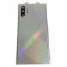 Capac Samsung Galaxy Note 10 Plus, N975 argintiu cu geam