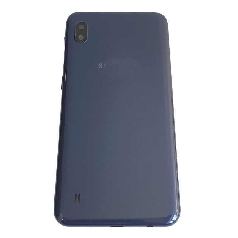 Capac Samsung Galaxy A10, A105 albastru cu geam camera