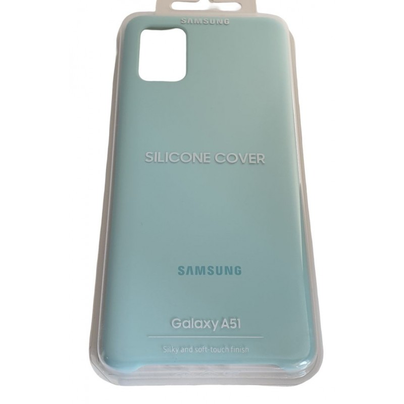Husa silicon Samsung Galaxy A51,A515 originala bleu