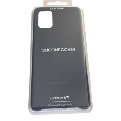 Husa silicon Samsung Galaxy A71, A715 originala neagra
