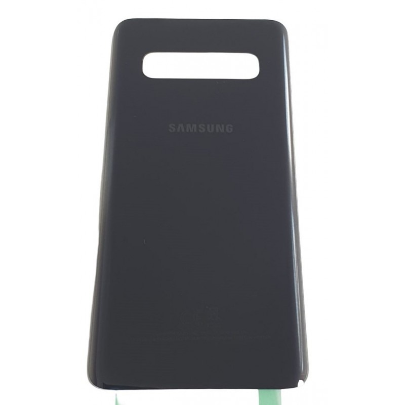 Capac baterie Samsung Galaxy S10 negru cu adeziv