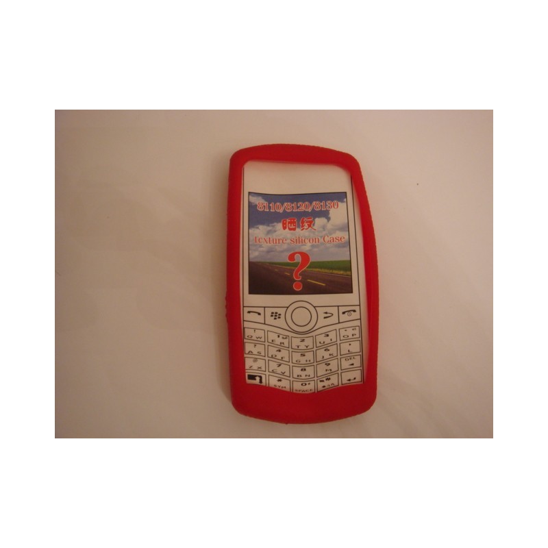 Husa Silicon Blackberry 8110, 8120, 8130 rosie