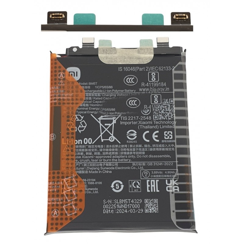 Acumulator Xiaomi 13T, original BM5T